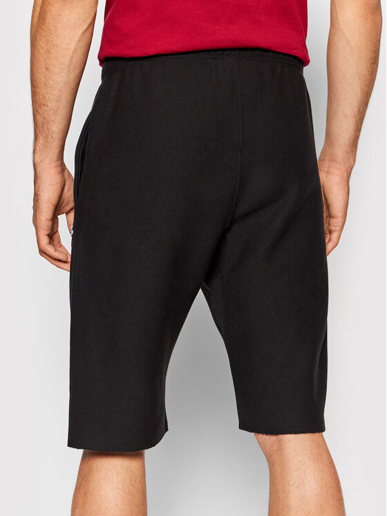 Champion Champion Sportske kratke hlače Logo 216543 Crna Custom Fit