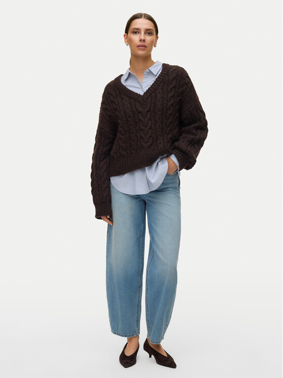 Vero Moda Vero Moda Jeansy Billie 10351773 Niebieski Barrel Fit