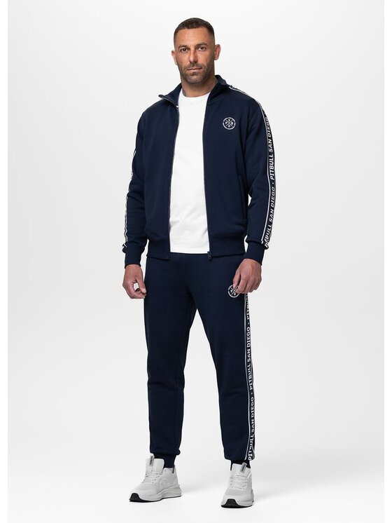 PITBULL PITBULL Bluza NEXUS Granatowy Regular Fit