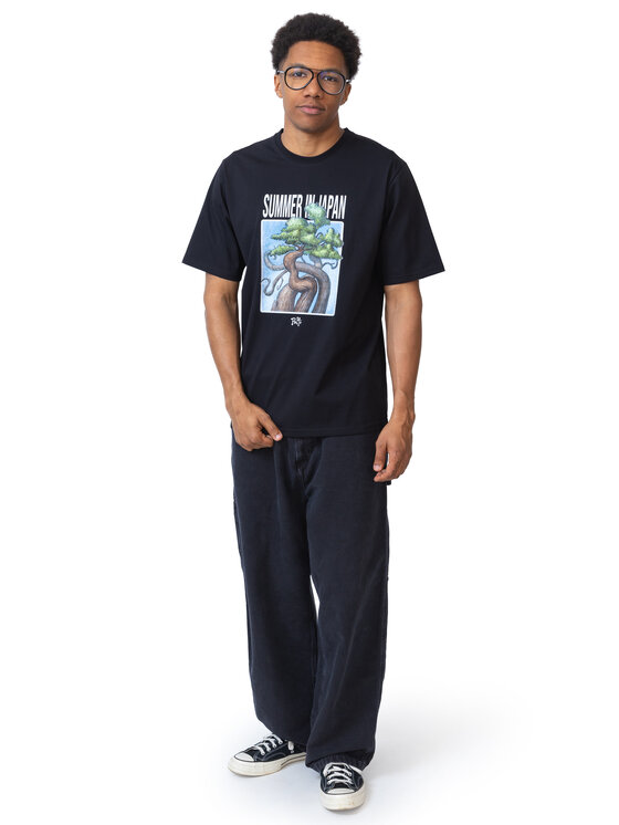 Palto Palto T-Shirt Takai Czarny Regular Fit