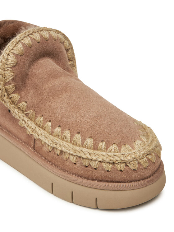 Mou Mou Μπότες Χιονιού Eskimo Bounce Sneaker FW531009A Μπεζ