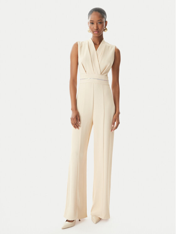 Rinascimento Rinascimento Jumpsuit CFC0123490003 Beige Regular Fit