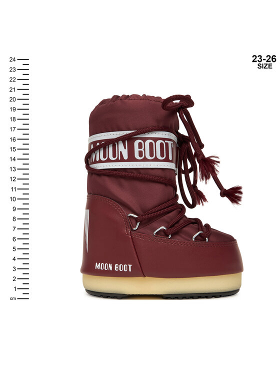 Moon Boot Moon Boot Čizme za snijeg Mb Icon Nylon 80D1400440 S Tamnocrvena
