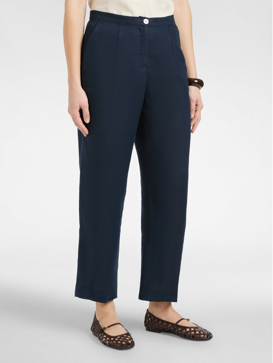 Elena Mirò Elena Mirò Pantaloni di tessuto P007P000494N065 Blu Regular Fit