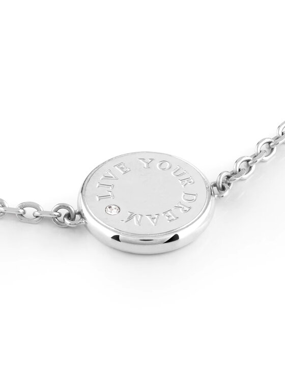 Guess Guess Bransoletka JUBB03125JW-RH-S Srebrny