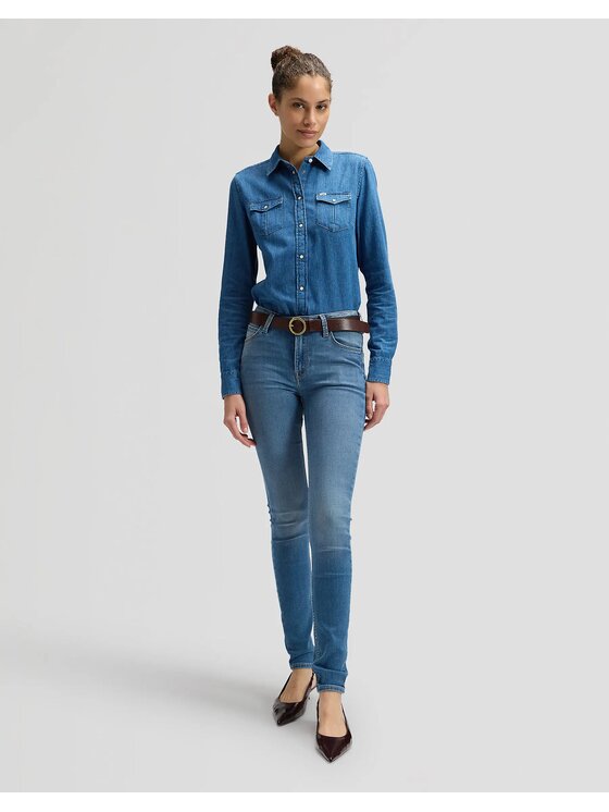 Lee Lee Jeans SCARLETT HIGH Blu Skinny Fit