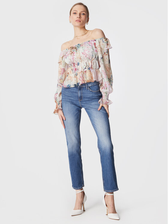 Blusa W3RH34 WCWF2 Multicolore Slim Fit