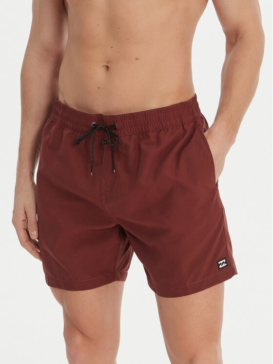 Billabong Billabong Plavecké šortky All Day EBYJV00134 Bordová Regular Fit