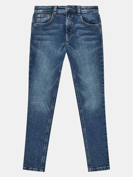 United Colors Of Benetton United Colors Of Benetton Traperice 42VXCE00K Tamnoplava Skinny Fit