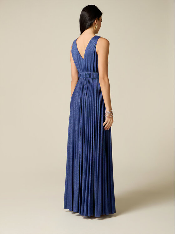 Oltre Oltre Abito da sera 7416J000924N034 Blu A-Line Fit
