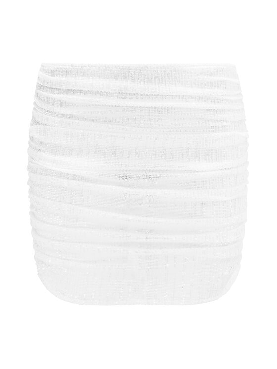 Solié Solié Spódnica midi Kea Regular Fit Biały Regular Fit