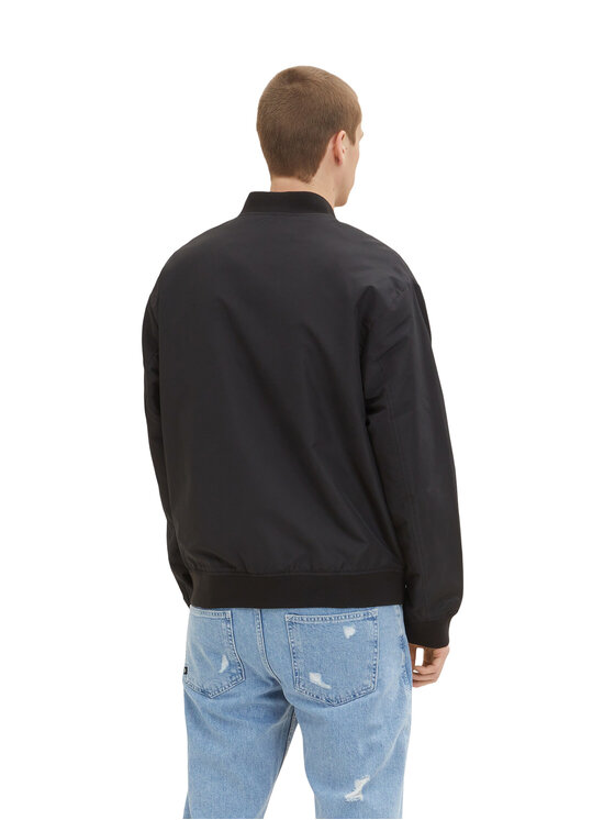 Tom Tailor Denim Tom Tailor Denim Μπόμπερ μπουφάν 1034850 Μαύρο