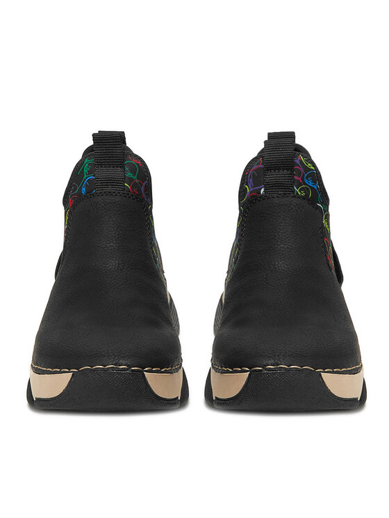 Rieker Rieker Halbschuhe 45957-00 Schwarz
