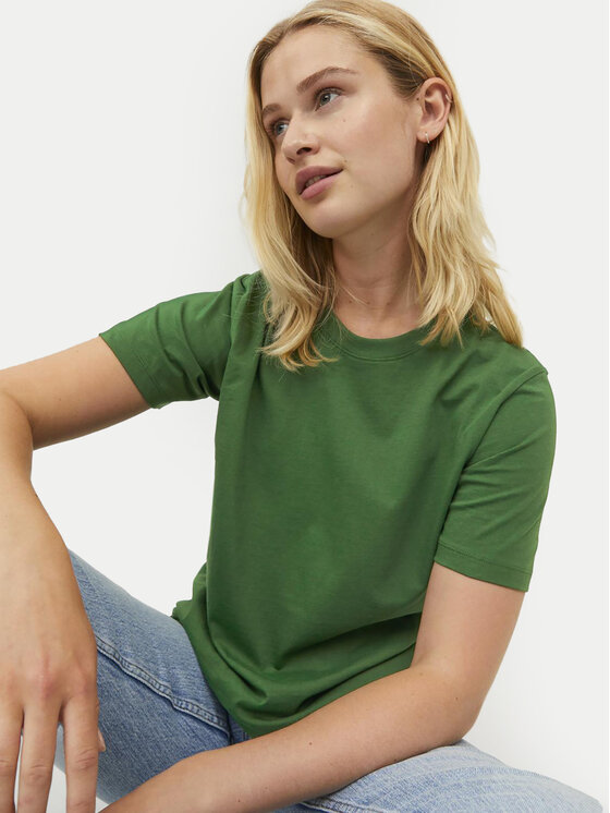 JJXX JJXX Majica Anna 12200182 Zelena Regular Fit