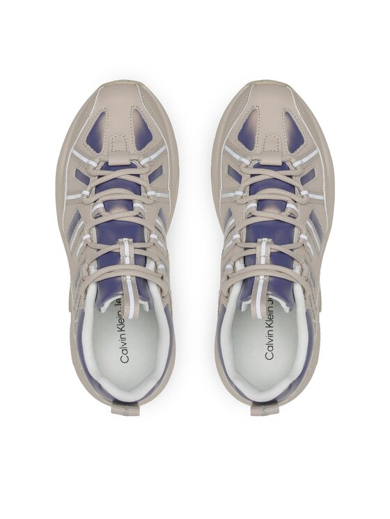 Calvin Klein Calvin Klein Superge Retro Tennis Laceup YW0YW01044 Bež