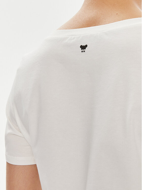 Weekend Max Mara Weekend Max Mara T-Shirt Multif 2415971042 Bílá Regular Fit