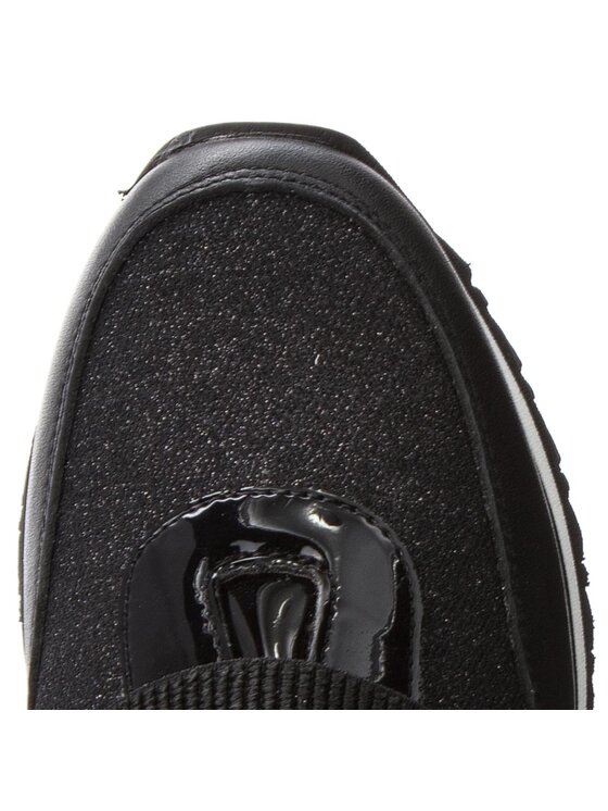 Sneakers tommy hilfiger elastic retro runner fw0fw03336 clearance black 990