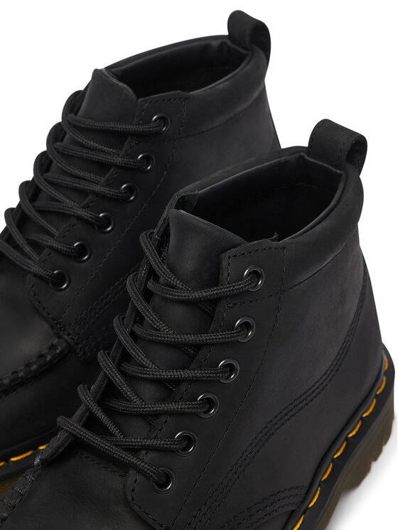 Dr. Martens Dr. Martens Черевики Lowell Chukka 6 Eye Crazy Horse DM43680001 Чорний