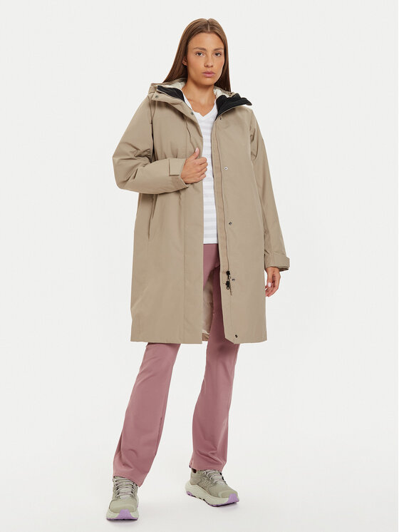 Peak Performance Peak Performance Parka Treeline G79873020 Beżowy Relaxed Fit