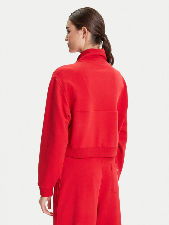 HUGO HUGO Felpa Dorata_B 50542972 Rosso Loose Fit