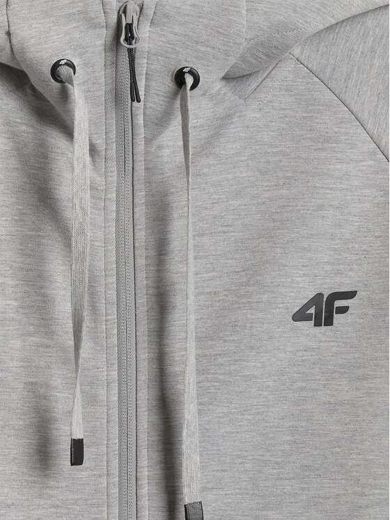 4F 4F Felpa 4FRSS26TSWSM2974-27M Grigio Regular Fit