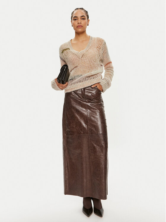 Patrizia Pepe Patrizia Pepe Пуловер 8K0228 K178-YA23 Бежов Regular Fit