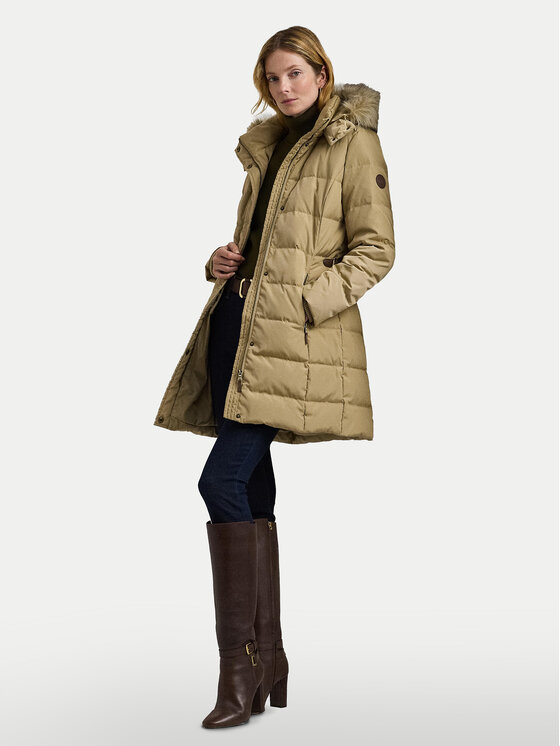 LAUREN RALPH LAUREN LAUREN RALPH LAUREN Pernata jakna 297957517001 Bež Regular Fit