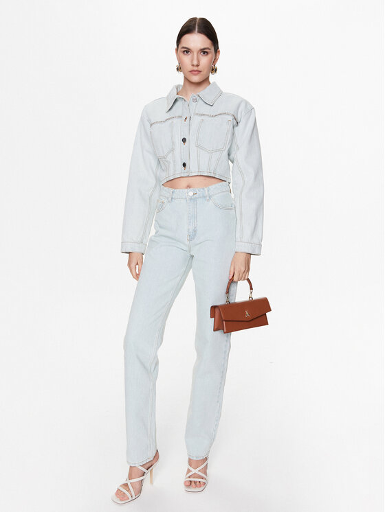 Gestuz Gestuz Jeansy Calia 10906913 Modrá Straight Fit