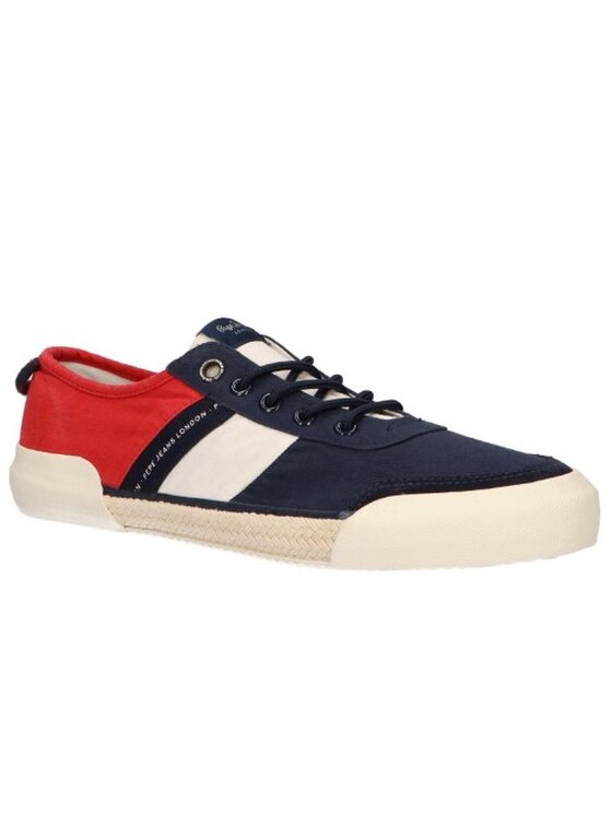 Pepe Jeans Pepe Jeans Espadrilky Cruise Sport Man PMS10250 Tmavomodrá