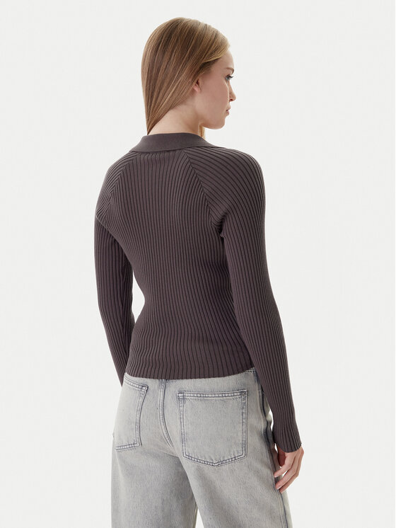 Tommy Jeans Tommy Jeans Пуловер DW0DW22036 Кафяв Slim Fit