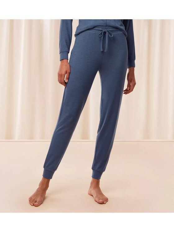 Triumph Triumph Spodnie piżamowe Cozy Comfort Cozy Trouser Szary Jogger Fit