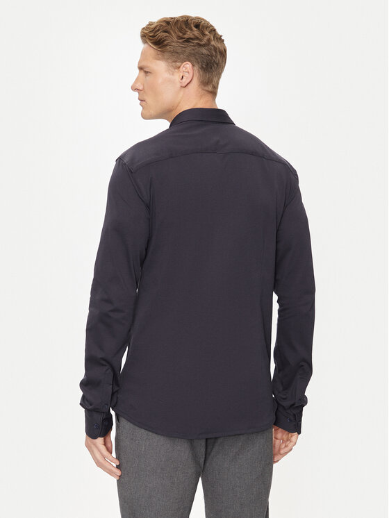 Only & Sons Only & Sons Koszula Robin 22031023 Granatowy Slim Fit