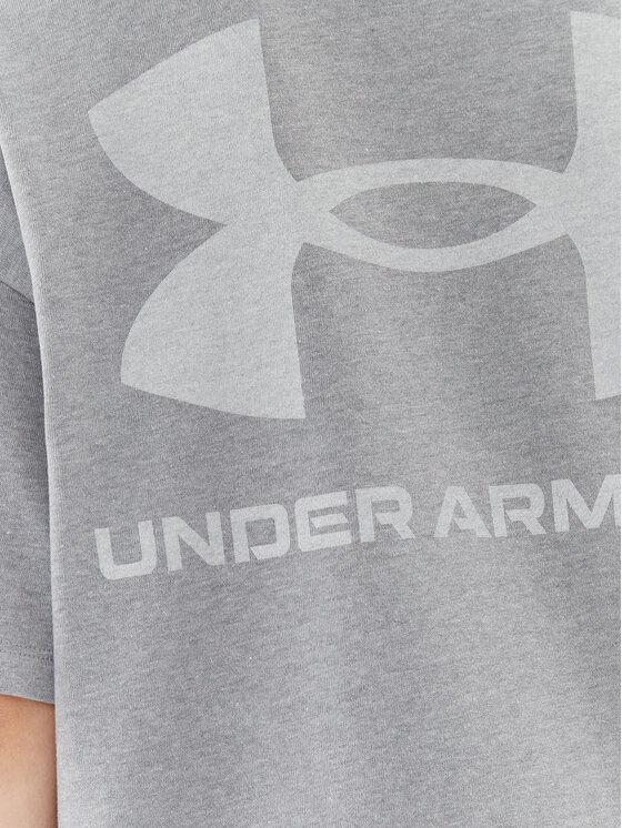Under Armour T-Shirt Ua W Logo Lc Oversized Hw Ss 1379948 Grau  