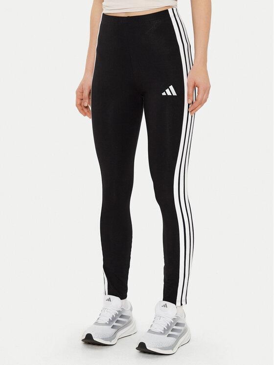adidas adidas Leggings Essentials 3-Stripes JE0072 Fekete Slim Fit