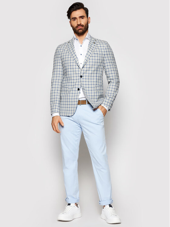 Camicia 784111 2379 Bianco Slim Fit