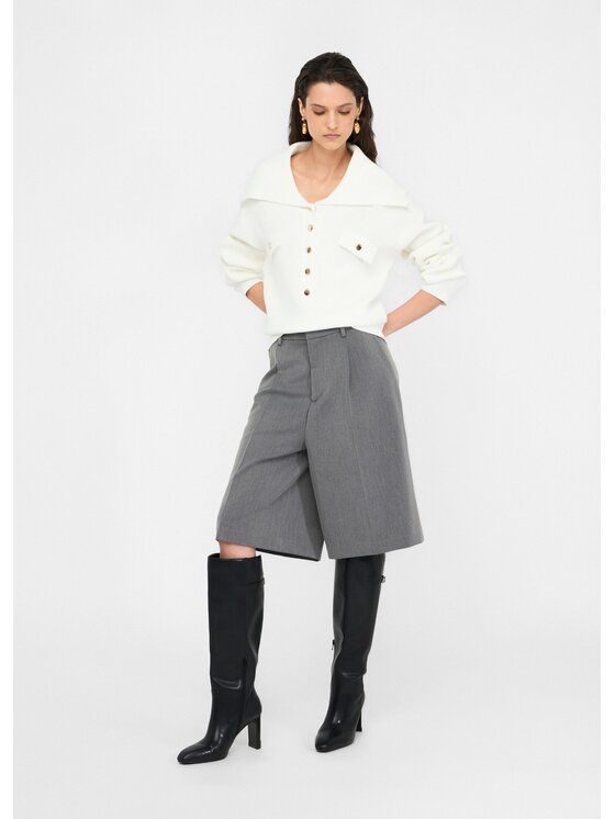 Liu Jo Liu Jo Maglione MF5373MS99E10701 Bianco Regular Fit