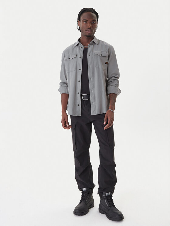 G-Star Raw G-Star Raw Cămașă Marine D24963-D454 Gri închis Slim Fit