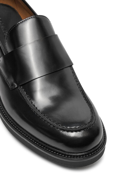 Calvin Klein Calvin Klein Čevlji brez vezalk Moccasin W/ Band HM0HM01833 Črna