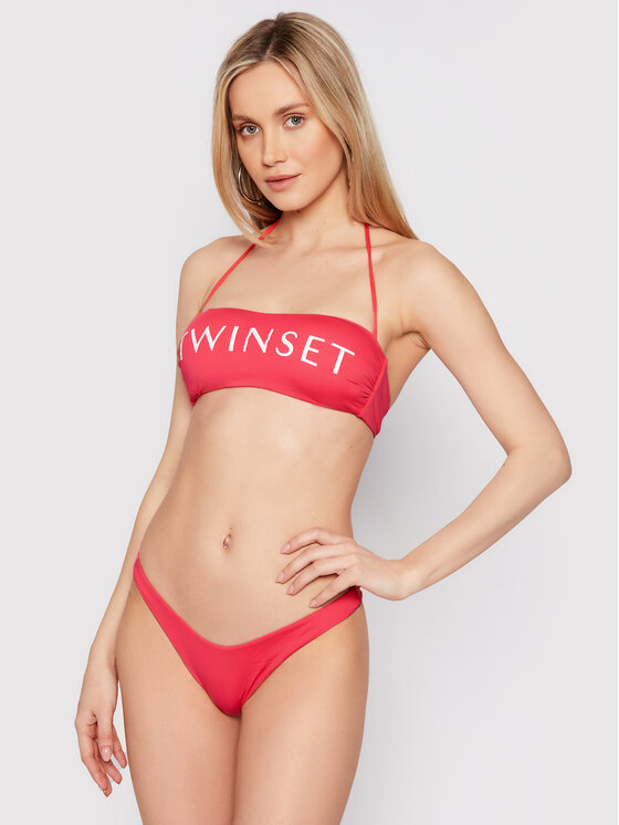 Dámské Plavky TWINSET, Velikost:3B, Barva: Růžová, 211LMMP11