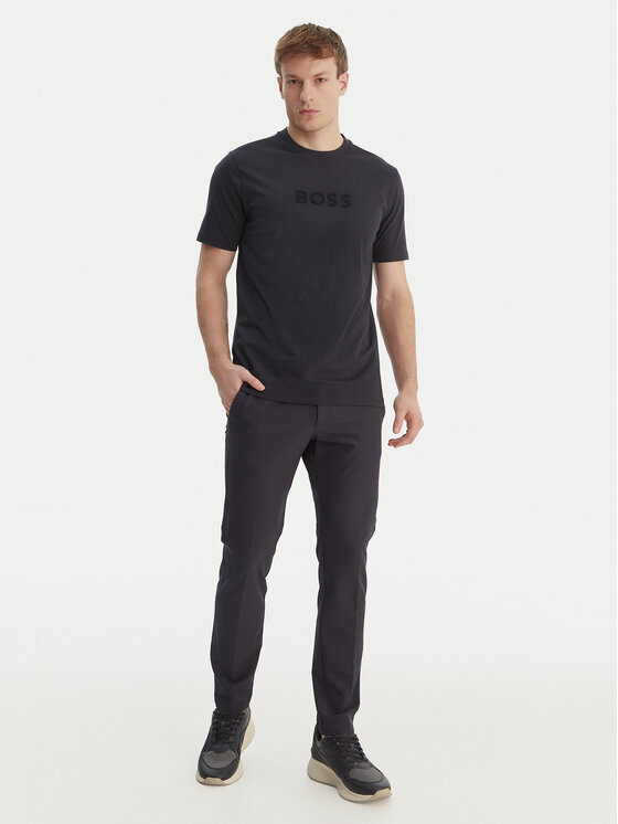 BOSS BOSS T-Shirt TS_Terrace Logo 50559361 Tmavomodrá Regular Fit