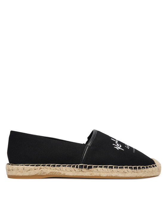 KARL LAGERFELD KARL LAGERFELD Espadrile Kamini KL80110A Črna