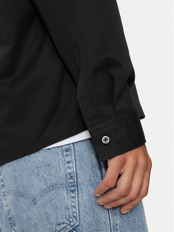 HUGO Hugo Cămașă Ekynone 50520001 Negru Oversize