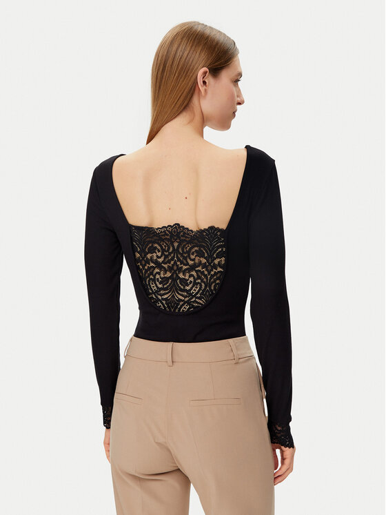 Morgan Morgan Боді 251-TDENTY Чорний Slim Fit