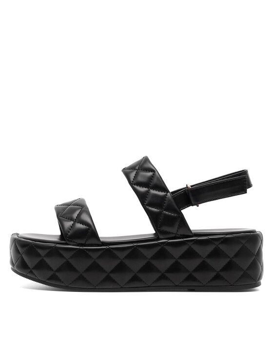 DeeZee DeeZee Sandały KL-E8175-20 Czarny