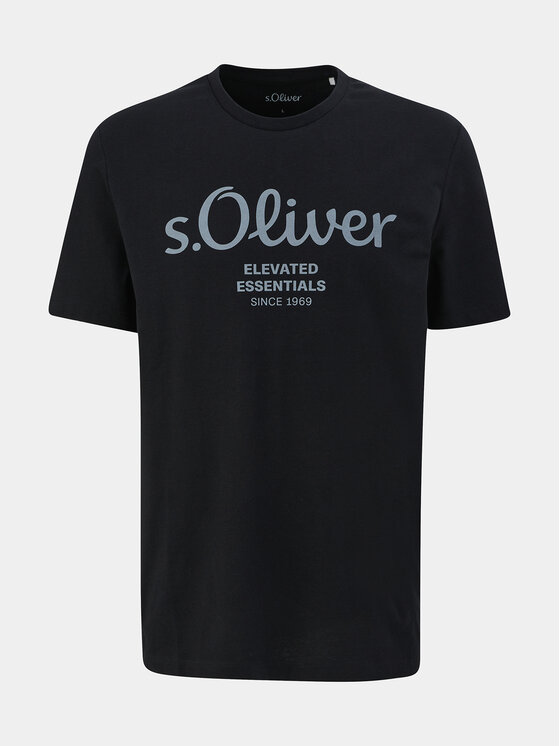 s.Oliver s.Oliver T-krekls 2139909 Pelēks Regular Fit