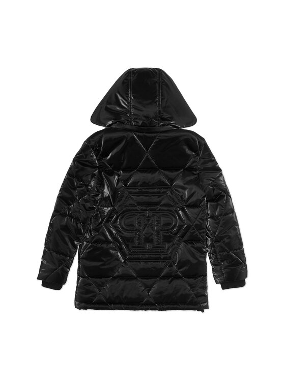 PHILIPP PLEIN PHILIPP PLEIN Kurtka puchowa 19737 Czarny Regular Fit