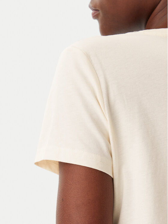 Mustang Mustang T-shirt Alma 1016148 Beige Regular Fit