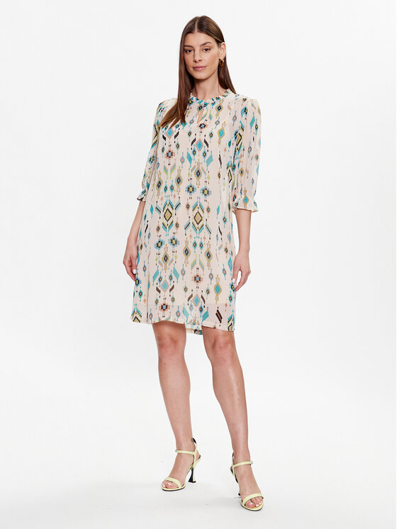 Cream Cream Rochie de zi Esra 10611175 Albastru Regular Fit