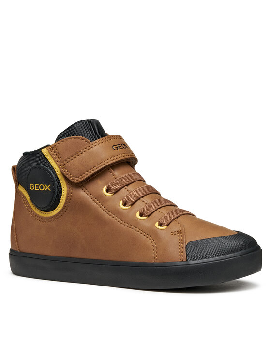 Geox Geox Сникърси J Gisli J465CC 0MEFU C0202 D Кафяв