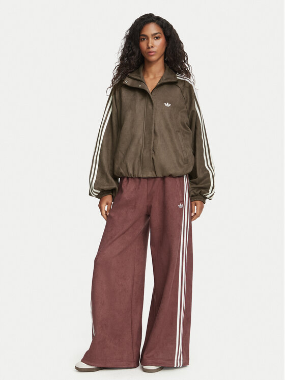adidas adidas Spodnji del trenirke Adilenium Season 6 LH1924 Bordo rdeča Loose Fit